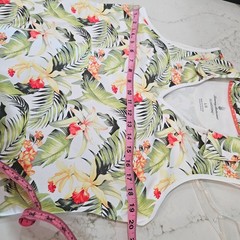 Tommy Bahama IslandZone Aubrey Floral Fancy Dress Large Sleeveless Resortwear
