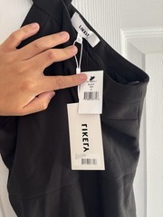 LIKELY Black Solid Halter Fit & Flare Skater Sleeveless Short Dress Size 4