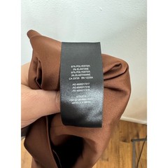 Sunday Best Brown Satin Mini Slip Dress Size 00