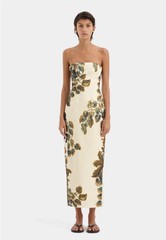 Sir The Label Evalita Column Midi Dress Size 2 / AU 10 / US 6