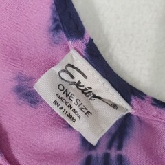 Women&rsquo;s Sundress Bohemian Rayon One Size Hippie Boho Tie Dye
