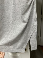 Lulus Effortless Approach Ruched Mini Dress Heather Grey NWT Size S