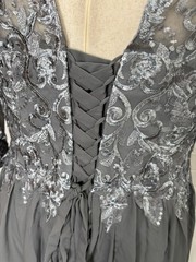 Women&rsquo;s Floral Lace Appliques 3/4 Sleeve Wedding Guest Evening Dress Sz 20W