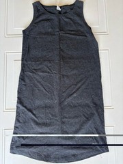 The Black Dog T-Shirt Dress Dark Gray Sleeveless Size XS
