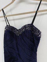 Morgan & Co. junior Purple Sleeveless sweetheart body con Dress Size 3/4 USA 90s