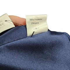 John Paul Ataker Midnight Blue Structured Strapless Gown NWT Sz 4
