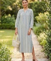 Tuckernuck Pomander Place Multi-Stripe Heidi Dress Women&rsquo;s Size Small NWT!