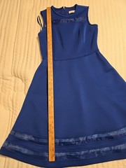 Calvin Klein Women&rsquo;s Blue Dress Size 4 Dry Clean Only