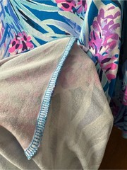 Lilly Pulitzer Lula MiniDress Peacock TweetHearts Tropical Floral Blue Pink XL