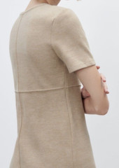 NWT ZARA Basic Soft Dress Light Camel Size Large