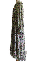 New CINQ À SEPT Women&rsquo;s Size 10 Lucille Floral Long Sleeve Maxi Dress