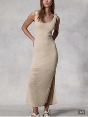 rag & none Georgia Cotton Dress – XXS
