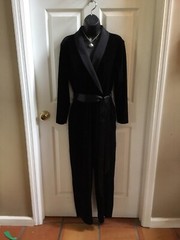 COLDWATER CREEK Velvet Jumper Size PM (see Photo Of Sizing Chart)