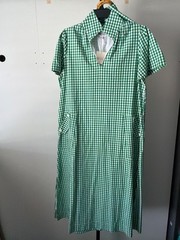 New! Holly Shae Gretchen Dress in Gingham Sz S/M (6-10) $246 Free Shipping!