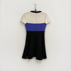 Kate Spade New York Colorblock Crepe Flip Dress Size 8 NWT Ensemble Blue