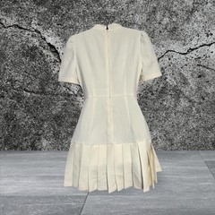 Celeste Dress, Cute, Women’s Size Medium, Cream Color, Hidden Back Zipper, New