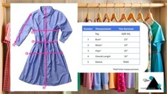 Modest Lightweight Blue Adjustable Button Shoulders Jumper Dress XXL No Branding