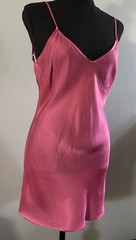 Organic by John Patrick Bias mini Slip dress Rose Pink size S