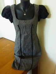 REVIEW Made in Australia Corporate Office Work Business Dress Silk Size 8 B46