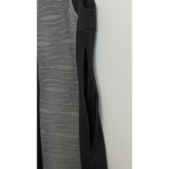 Calvin Klein Womens Black Grey Textured Colorblock Sheath Dress Size 10