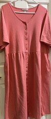 1XSpring/Summer Full Length Dress, 2pockets, Over-the-head Pull-on COMFY, MODEST