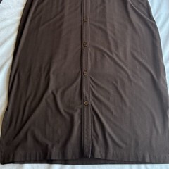 Talbots Button Front Long Sleeve Roll Cuff Black Shirt Dress M