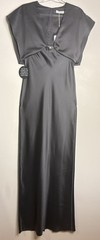 Sass and Bide Prism Maxi Evening Cocktail Dress Ash Grey AU-8/US-4 BNWT