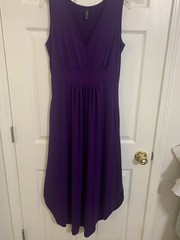 Woosea Maxi Casual Dress, Purple, NWT, Size L, Loose Fitting, Cover Up