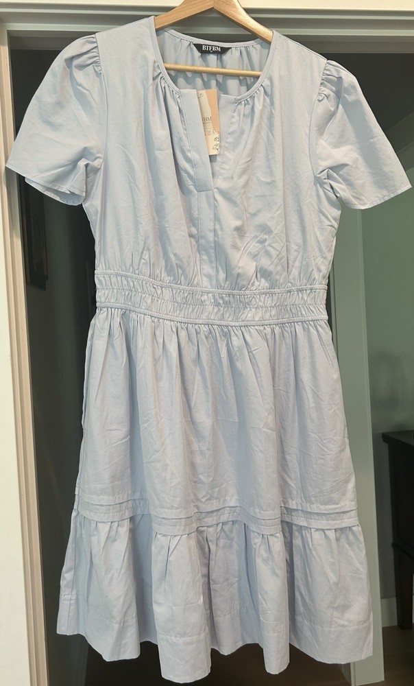 Women&rsquo;s Pale/Light Blue Dress Size Medium NWT!!! VERY CUTE