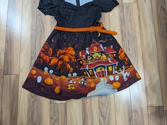 NWT! The Stitch Shoppe Loungefly Disney Haunted House Allison Dress *Glow Dark L