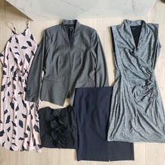 Ann Taylor LOFT Bundle Womens 8 Workwear Blazer Dress Skirt Lot 5Pc