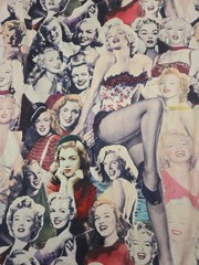 NWT Marilyn Monroe Norma Jean Bodycon Slip Dress Stretch Photo Sz Small