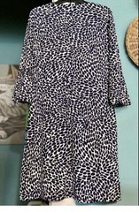 Lily Pulitzer 1/2 Sleeve Caterpillar Lined Shift Dress – Silk/Cotton – Sz L