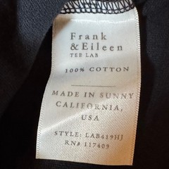 Frank & Eileen Harper Perfect Tee Maxi Dress Women Small Black Minimalist Raw