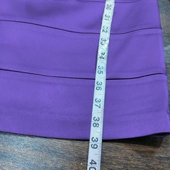 Jax Women&rsquo;s Purple Sleeveless Polyester/Nylon Blend Sheath Dress Size 10
