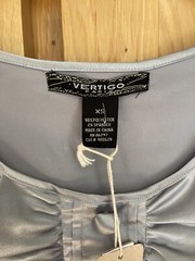 Sanctuary Clothing Vertigo Paris Silver Gray Silky Feel Dress NWT Women’s XS