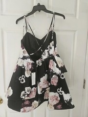 Keepsake the Label Last Stand Floral Party Dress Size Medium