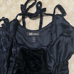 Pink Vanilla Black Mini Dress Size 4