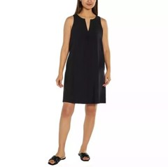 Banana Republic Ladies&rsquo; Satin Sleeveless Dress, Black, Medium B11 AM