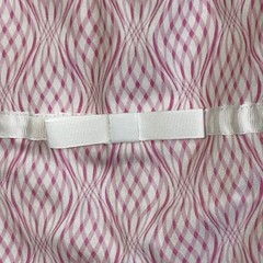 DStudio Pink White Geometric Pattern Sheath Dress Size 14