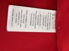 NEW-Michael Kors-Women-Red Studdet Long Sleves Dresses.Sz-L/G.Cambodia.