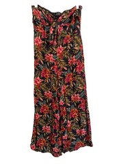 American Eagle Strapless Romper Sz S Floral Multicolor-Romantic