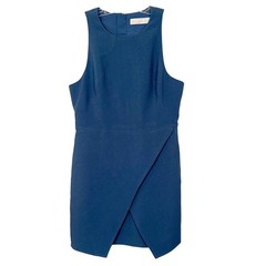 Keepsake The Label Blue Jupiter Sheath Mini Dress, EUC, Size Large, MSRP $269