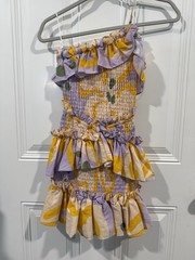 NWT Sabo Dress Floral One Shoulder XXS Women&rsquo;s Casual Summer Dress