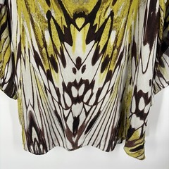Leifsdottir Womens Silk Mini Dress 2P Batik Butterfly Fairy Grunge Goblincore