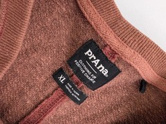 prAna Cozy Up Beach Hopper Dress XL Heather Brown Sleeveless Terry Knit