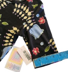 Lularoe Julia Tulip Floral With Dipped Dot Hem XXS