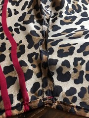 DSQUARED2 Size 38 Leopard Print With Velvet Waist Made In Italy