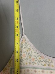 Y2K XL Lined Patchwork Quilt Pattern Mesh See you Monday Dress With soft Lining