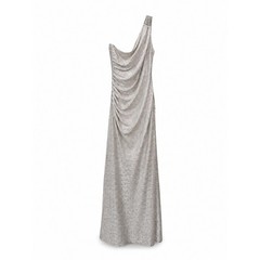 Cache One-Shoulder Metallic Gown – Size 4 – Never Worn (No Tags)